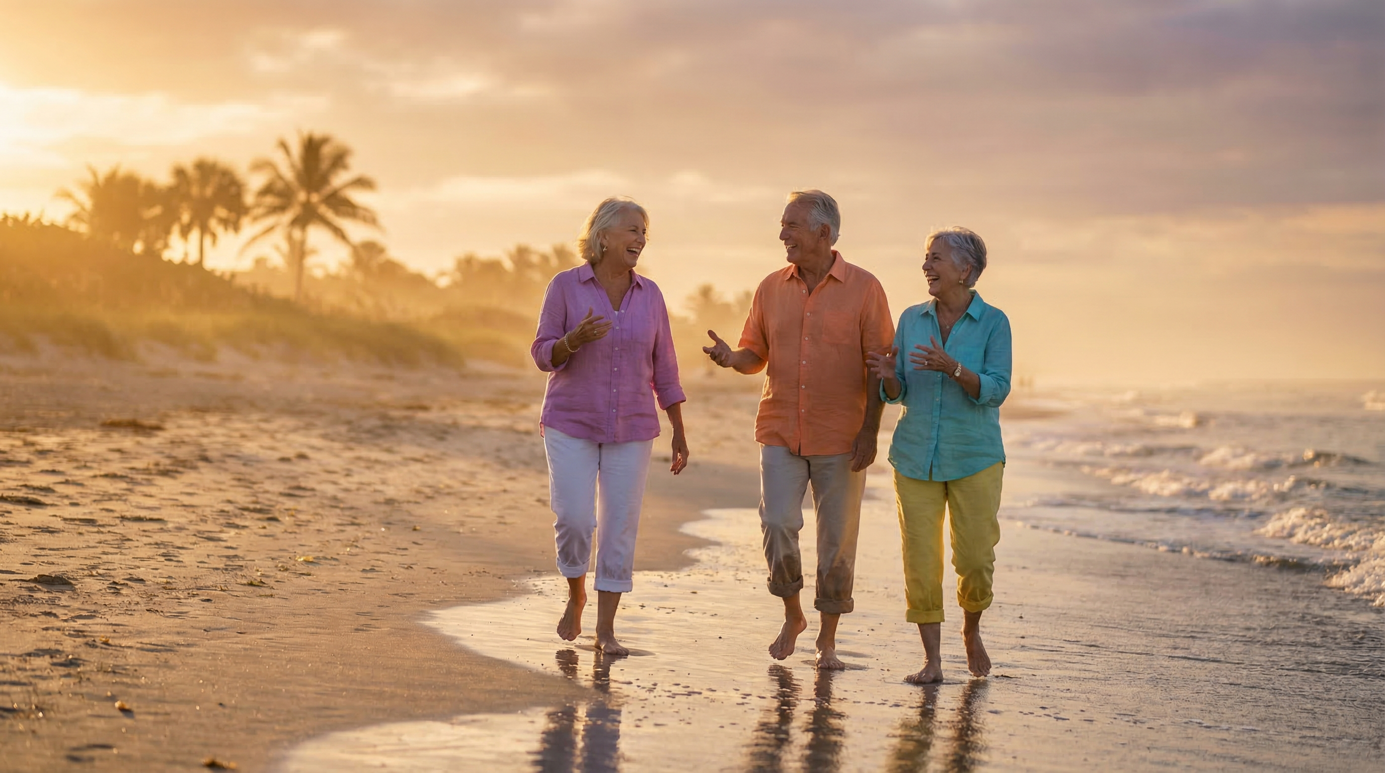 Ocean and beach — Blue Zones inspiration